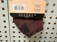 Ca. 108x sokken alpaca, all-season, burgundy - afbeelding 5 van  6