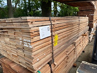 Ca. 109x angelim pedra beschoeiingsplanken, 20x150mm, lengte 4/300cm, 105/350cm - afbeelding 2 van  3