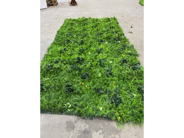 Ca. 10m2 kunsthaag, groen - afbeelding 5 van  7