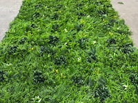 Ca. 10m2 kunsthaag, groen - afbeelding 5 van  7