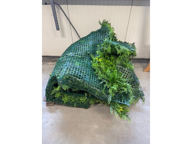 Ca. 10m2 kunsthaag, groen - afbeelding 7 van  7