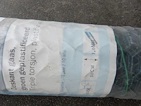 Ca. 10mtr kippengaas geplastificeerd zeskant, greenway, groen - afbeelding 4 van  4