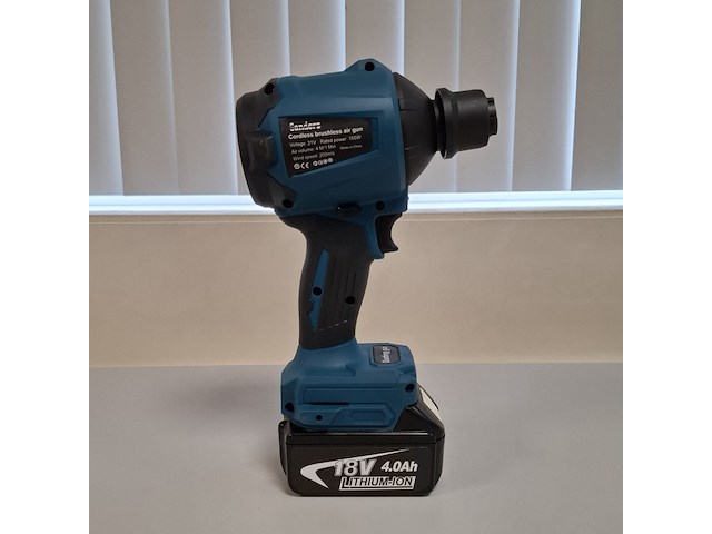 Ca. 10x accu stofblazer, blauw - afbeelding 4 van  8