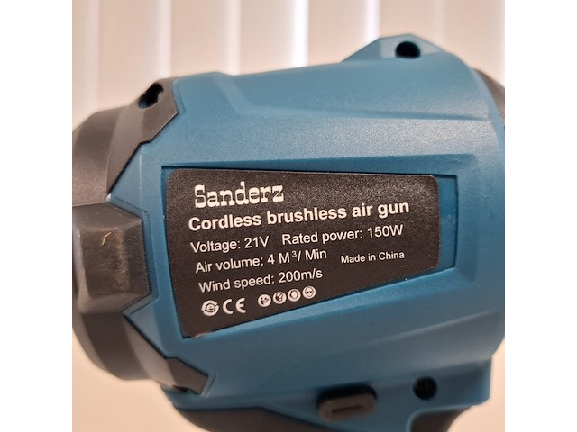 Ca. 10x accu stofblazer, blauw - afbeelding 5 van  8