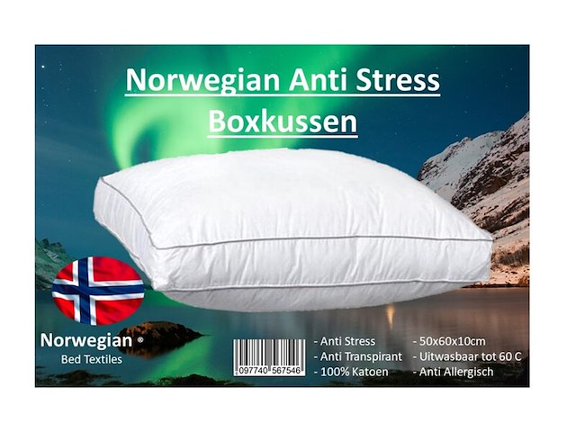 Ca. 10x anti-stress boxkussen norwegian - afbeelding 1 van  1