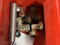 Ca. 10x assortimentsbak met diverse bouwmaterialen - afbeelding 9 van  11