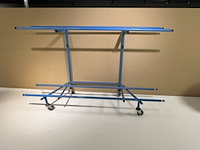 Ca. 10x bankstelwagen, cordes, blauw