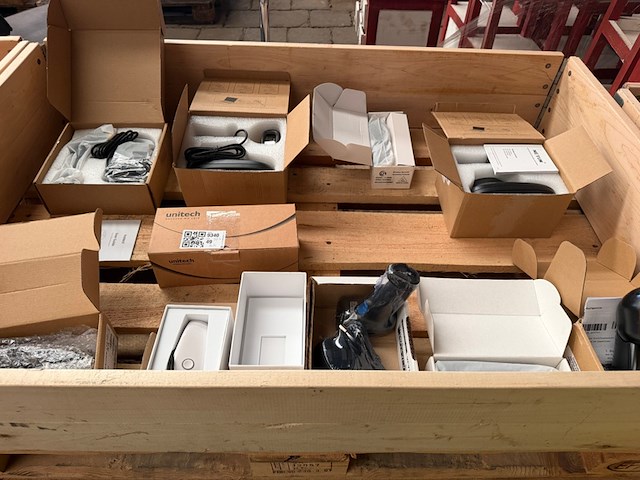 Ca. 10x barcode scanner, w.o. unitech, netum, rajapost - afbeelding 1 van  8
