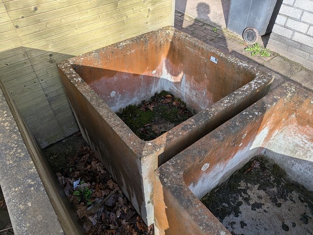 Ca. 10x betonnen plantenbak - afbeelding 12 van  15