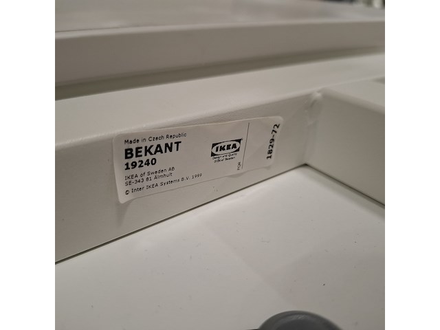 Ca. 10x bureau, ikea, wit - afbeelding 13 van  15