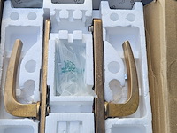 Ca. 10x deurbeslag, fsb, messing - afbeelding 7 van  8