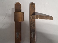 Ca. 10x deurbeslag, fsb, messing - afbeelding 1 van  10