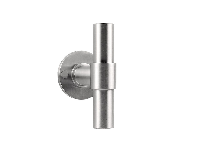 Ca. 10x deurgreep, piet boon, 1420511 pb model t 20mm, mat roestvrij staal - afbeelding 1 van  2