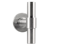 Ca. 10x deurgreep, piet boon, 1420511 pb model t 20mm, mat roestvrij staal - afbeelding 1 van  2