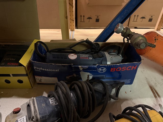 Ca. 10x divers bouwgereedschap w.o. bosch, metabo, black+decker, einhell - afbeelding 10 van  12