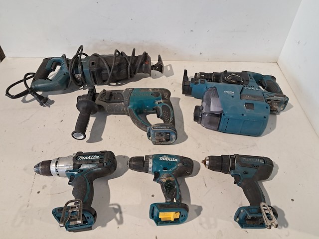 Ca. 10x divers elektrisch gereedschap, makita - afbeelding 3 van  30