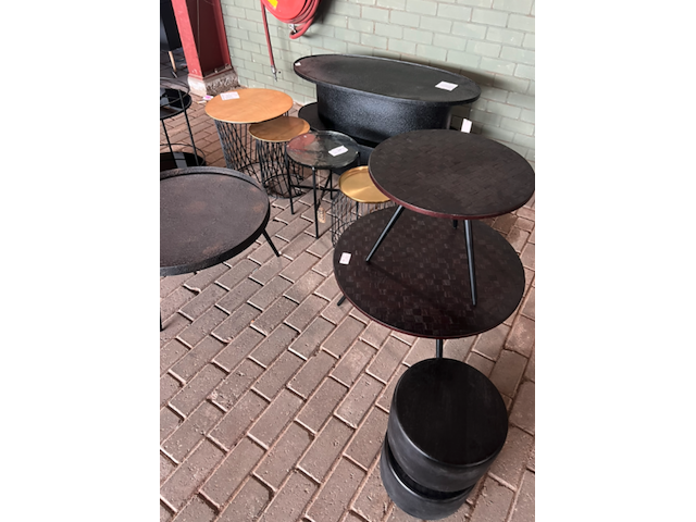 Ca. 10x diverse merk salontafels , o.a. dutchbone, zuiver en byfonq - afbeelding 3 van  4