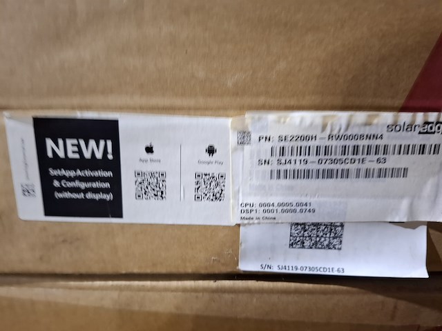 Ca. 10x diverse omvormers o.a. solar edge, sofar solar, diverse modellen - afbeelding 8 van  11