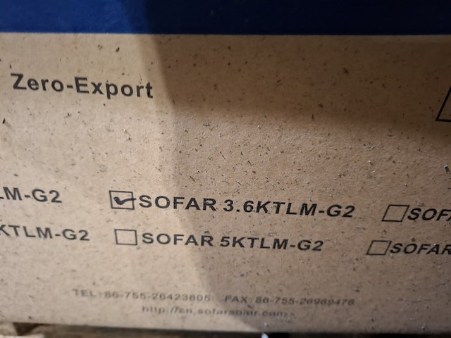 Ca. 10x diverse omvormers o.a. solar edge, sofar solar, diverse modellen - afbeelding 10 van  11