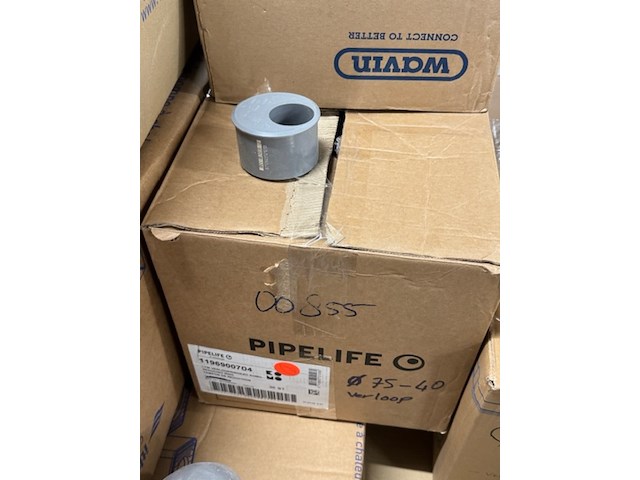 Ca. 10x doos bochten, wavin wadal - afbeelding 3 van  12