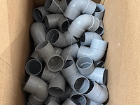 Ca. 10x doos bochten, wavin wadal - afbeelding 1 van  12