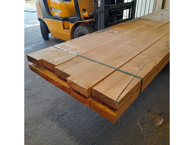 Ca. 10x douglas balk, 7 x 22,5 x 410 cm - afbeelding 3 van  6