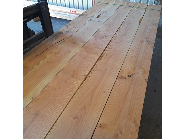 Ca. 10x douglas balk, 7 x 22,5 x 410 cm - afbeelding 4 van  6