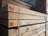 Ca. 10x douglas balken fijnbezaagd, 200x200mm, lengte 300cm - afbeelding 4 van  4