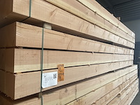 Ca. 10x douglas balken fijnbezaagd, 200x200mm, lengte 500cm - afbeelding 4 van  4