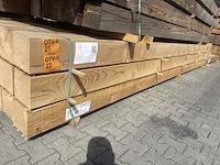 Ca. 10x douglas balken fijnbezaagd, 200x200mm, lengte 600cm - afbeelding 4 van  4