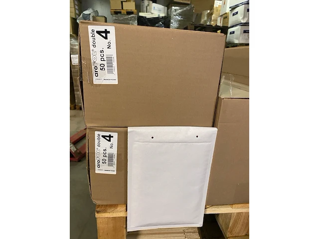 Ca. 10x dozen a 50 stuks verzendenveloppen, wit - afbeelding 3 van  5