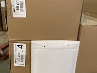 Ca. 10x dozen a 50 stuks verzendenveloppen, wit - afbeelding 3 van  5