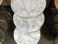 Ca. 10x driedelige bijzettafel - afbeelding 2 van  12