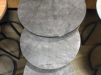 Ca. 10x driedelige bijzettafel - afbeelding 3 van  12