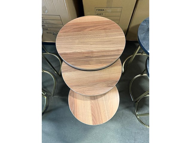 Ca. 10x driedelige bijzettafel - afbeelding 11 van  12