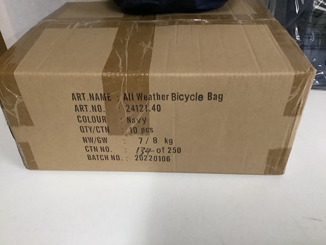 Ca. 10x fietstassen voor elk weertype vasad, blauw - afbeelding 4 van  6