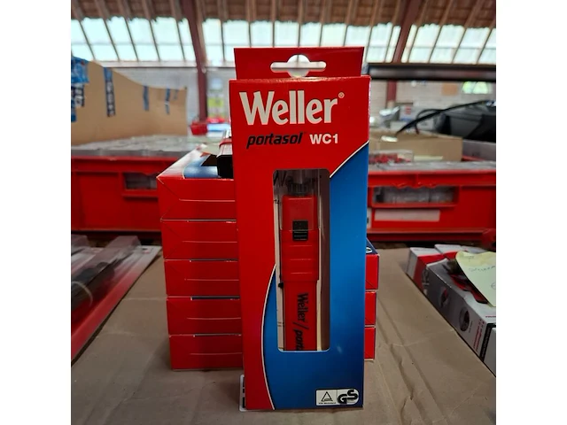Ca. 10x gassoldeerbout, weller, portasol wc1 - afbeelding 1 van  3