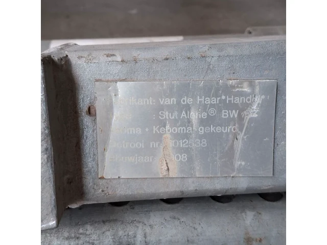 Ca. 10x gegalvaniseerde schoren stut alone bw02, bouwjaar 2008 - afbeelding 6 van  10