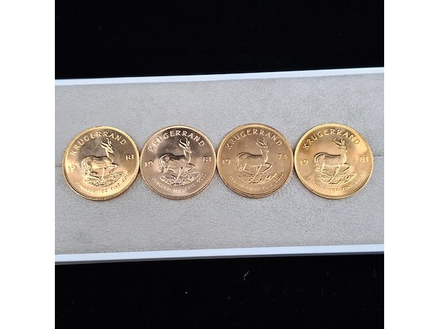 Ca. 10x gouden munt, south africa, krugerrand - afbeelding 4 van  7