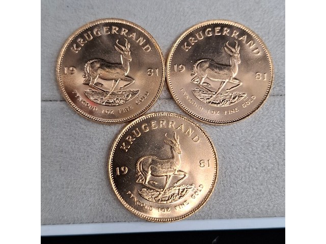 Ca. 10x gouden munt, south africa, krugerrand - afbeelding 6 van  7
