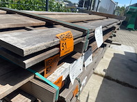 Ca. 10x guyana ipé planken geschaafd, 21x145mm, lengte 305cm - afbeelding 2 van  3