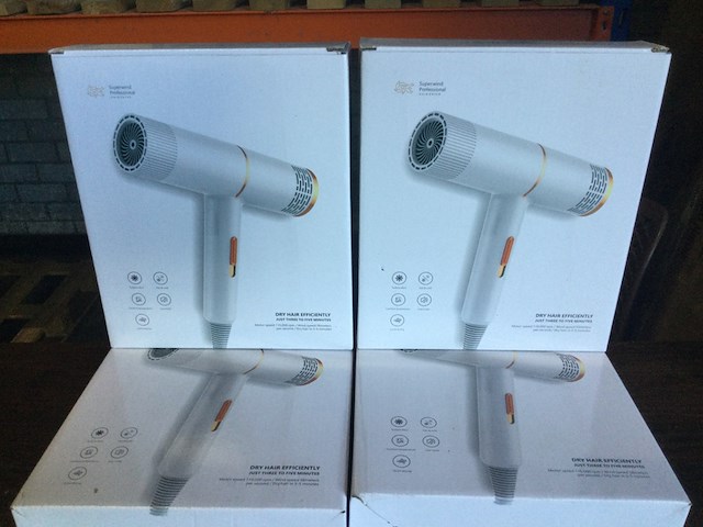 Ca. 10x haardroger superwind professional, haardroger, zwart - afbeelding 3 van  5