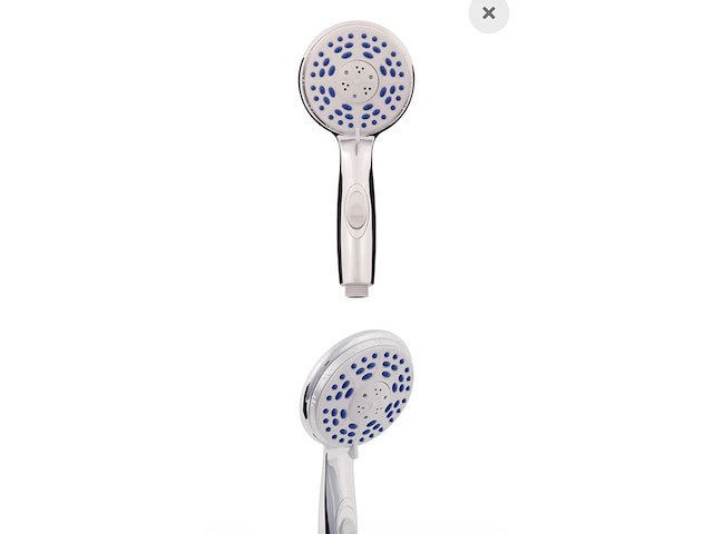 Ca. 10x handouche met 3 straalstanden en waterstop, sanitop, 721745 - afbeelding 1 van  4