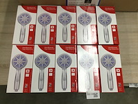 Ca. 10x handouche met 3 straalstanden en waterstop, sanitop, 721745 - afbeelding 3 van  4