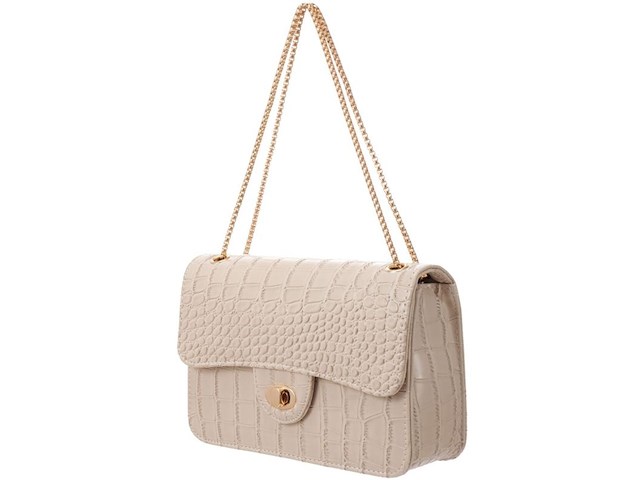 Ca. 10x handtas cocodrillo, beiga - afbeelding 2 van  3