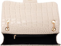 Ca. 10x handtas cocodrillo, beiga - afbeelding 3 van  3