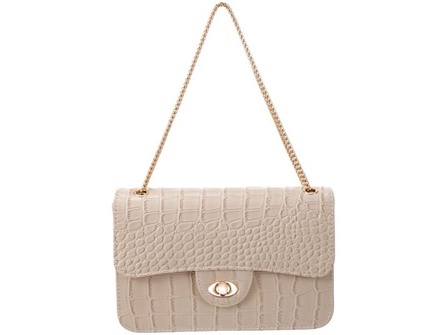 Ca. 10x handtas cocodrillo, beiga - afbeelding 1 van  3