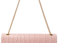 Ca. 10x handtas cocodrillo, rosa - afbeelding 1 van  3