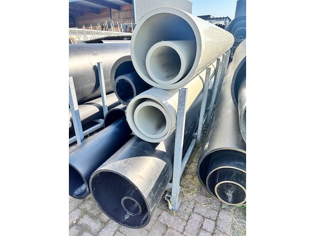 Ca. 10x hdpe en pe buizen - afbeelding 2 van  2