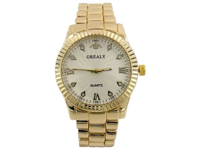 Ca. 10x horloge grealy, gold diamond - afbeelding 1 van  1